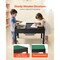 Kids Wooden Activity Table Double-Sided Building Blocks Table with 2 Storage Bins